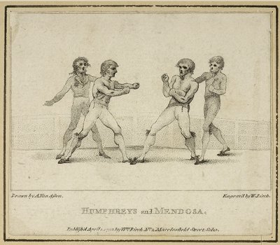 Humphreys und Mendoza von Anthony van (after) Assen