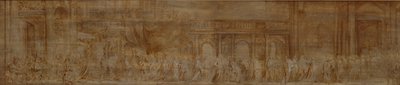 Karl I. und die Ritter des Hosenbandordens in Prozession von Anthony van Dyck