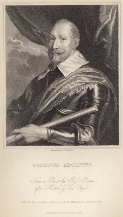 Gustav II. Adolf von Schweden von Anthony van Dyck