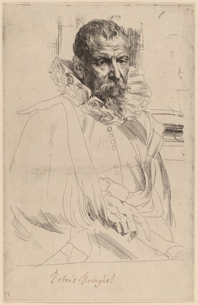 Pieter Bruegel der Jüngere von Anthony van Dyck
