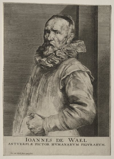 Porträt von Jan de Wael Nevers von Anthony van Dyck