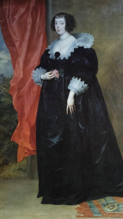 Porträt von Marguerite von Lothringen, Herzogin von Orléans (?) von Anthony van Dyck