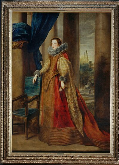 Vermutetes Porträt der Marquise Jeronima Spinola-Doria von Anthony van Dyck