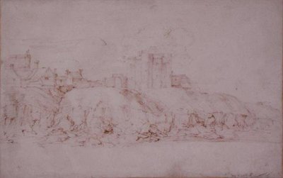 Der Ypres-Turm, Rye, von Süden gesehen von Anthony van Dyck