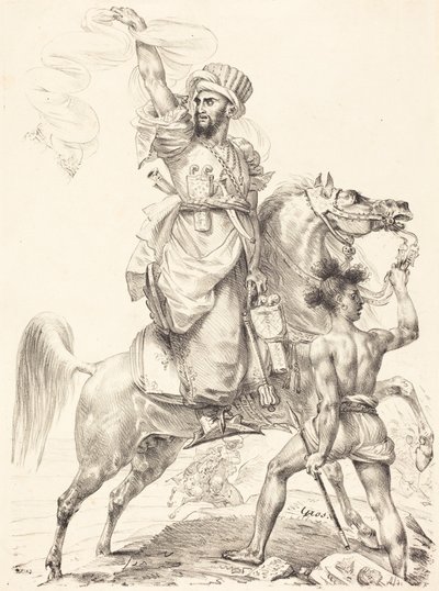Der Anführer der Mameluken zu Pferd von Antoine-Jean Gros