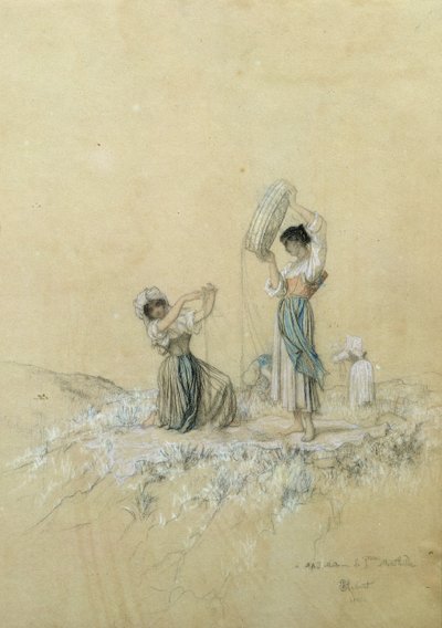Die Windsichter, 1866 von Antoine Auguste Ernest Herbert or Hebert