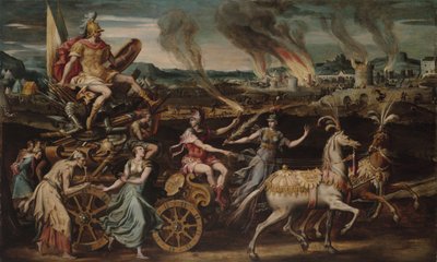 Der Triumph des Mars, ca. 1570 von Antoine Caron