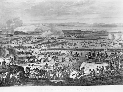 Gegnerische Seiten während der Schlacht von Austerlitz, 2. Dezember von Antoine Charles Horace Vernet