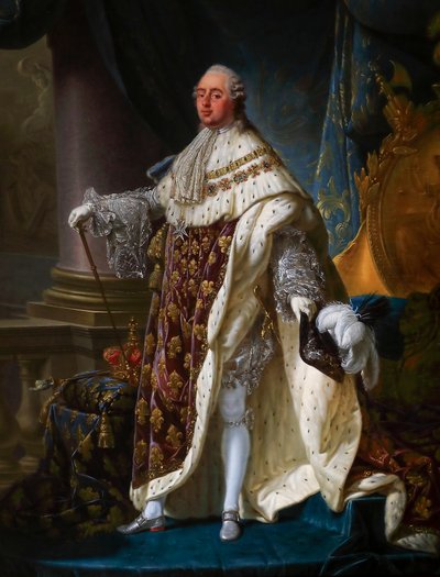 Ludwig XVI. im Krönungsgewand von Antoine François Callet