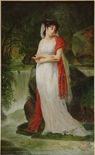 Christine Boyer, erste Frau von Lucien Bonaparte von Antoine-Jean Gros