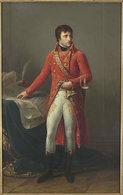 Napoleon Bonaparte als Erster Konsul von Frankreich, 1803 von Antoine Jean Gros Baron