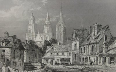 La Normandie Jules Janin Illustration 155 von Antoine Leon Morel Fatio