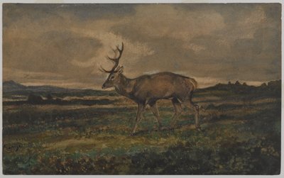 Hirsch gehend von Antoine Louis Barye