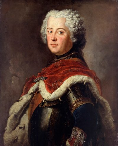 Porträt von Friedrich II. von Preußen von Antoine Pesne