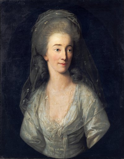 Porträt der Johanna Isabella von Broizem von Anton Graff