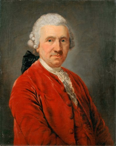 Porträt des Schauspielers Conrad Ekhof 1720-1778, ca. 1774 von Anton Graff