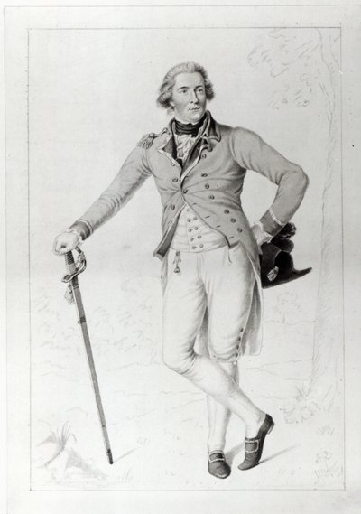 Thomas Bruce, 7. Earl of Elgin, graviert von George Perfect Harding, 1787 von Anton Graff