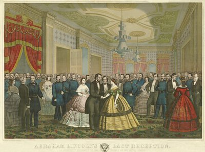 Abraham Lincolns letzte Empfang, 1865 von Anton Hohenstein