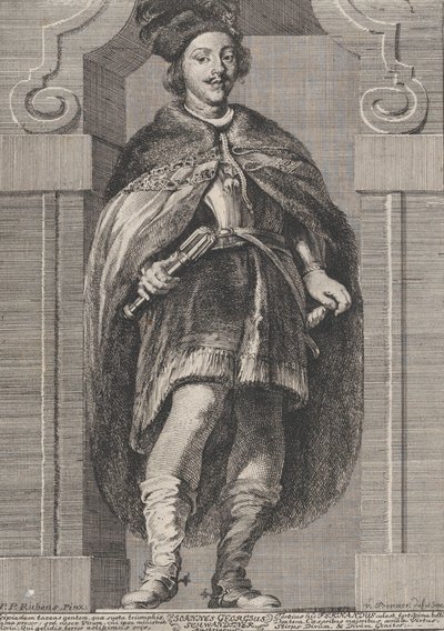 Porträt des Kardinalinfanten Ferdinand von Österreich, 1728 von Anton Joseph von Prenner