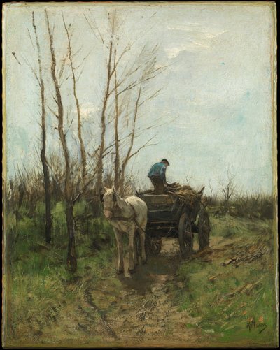 Holzsammeln von Anton Mauve
