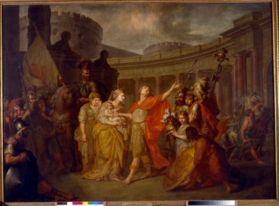 Hectors Abschied von Andromache von Anton Pavlovich Losenko
