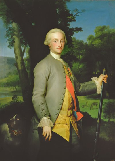 Charles de Bourbon (1748-1819) Prinz von Asturien von Anton Raphael Mengs