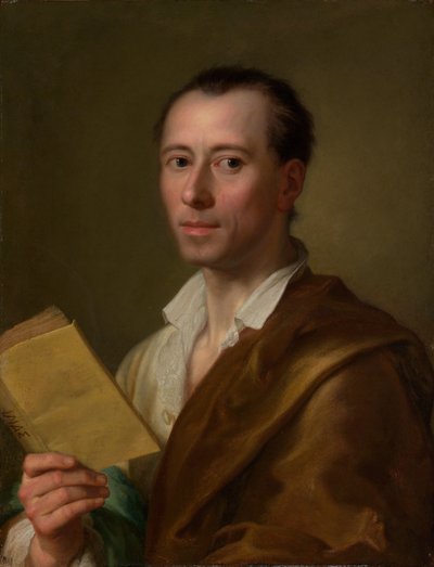 Johann Joachim Winckelmann (1717–1768), ca. 1777 von Anton Raphael Mengs