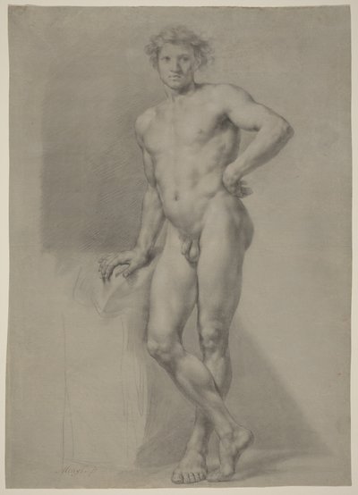 Studie eines männlichen Akts von Anton Raphael Mengs