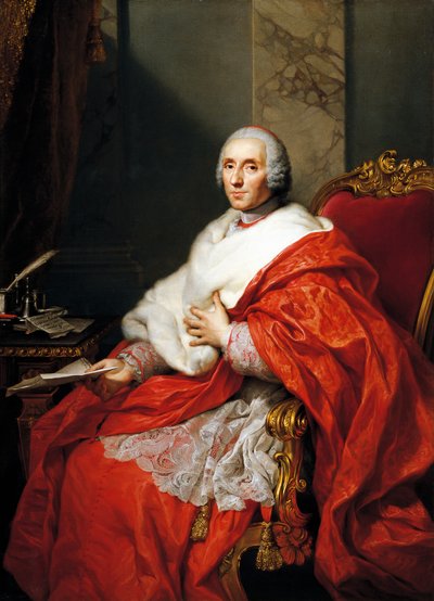 Porträt von Kardinal Alberico Archinto von Anton Raphael Mengs