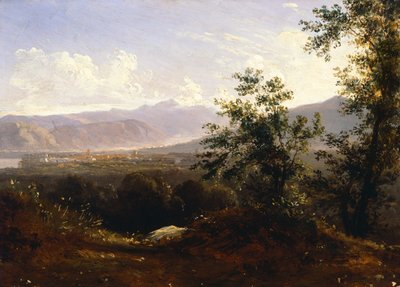 Blick auf Sorrent vom Kap von Anton Sminck Pitloo