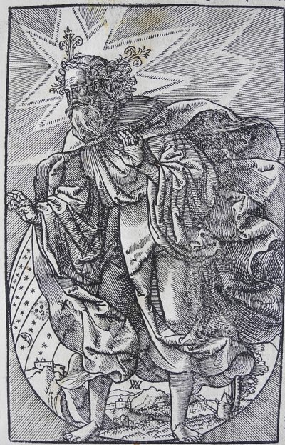 Die Erschaffung der Welt, aus der Wormser Bibel, 1529 von Anton Woensam