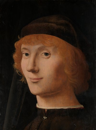 Porträt eines jungen Mannes, ca. 1470 von Antonello da Messina