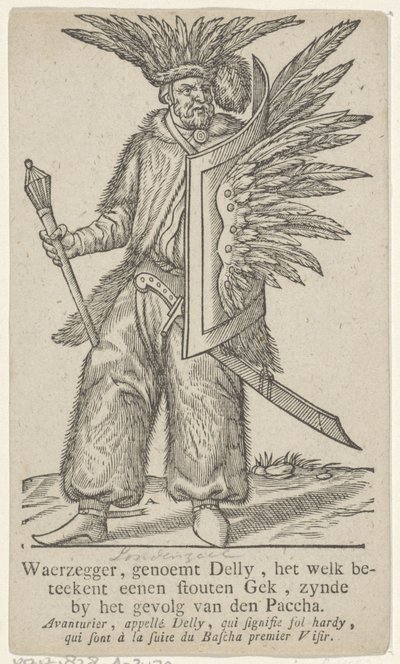 Deli aus dem Gefolge des osmanischen Paschas von Antoni van Leest
