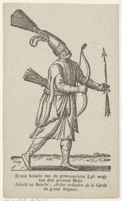 Mann in orientalischer Kleidung von Antoni van Leest