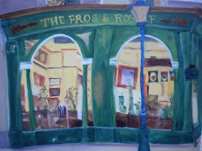 Frosch und Roastbeef, 2010 von Antonia Myatt