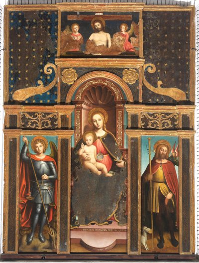 Polyptychon Unserer Lieben Frau der Tröstung von Antonio Brea