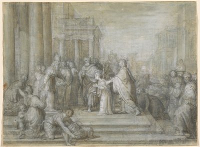 Die Darstellung der Jungfrau im Tempel von Antonio Cavallucci
