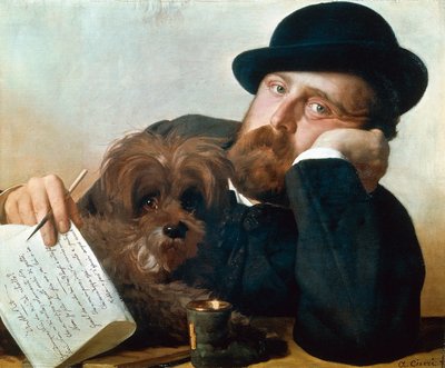 Porträt von Neri Tanfucio von Antonio Ciseri