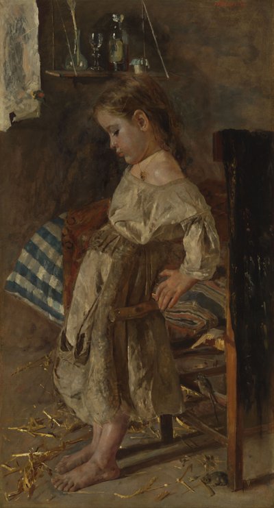 Das arme Kind von Antonio Mancini