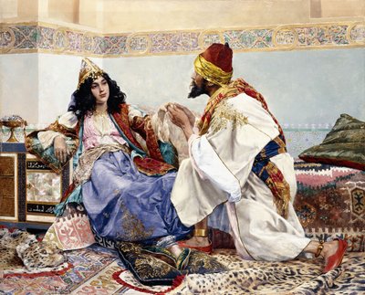 Ein Geschenk für den Favoriten von Antonio Maria Fabres y Costa