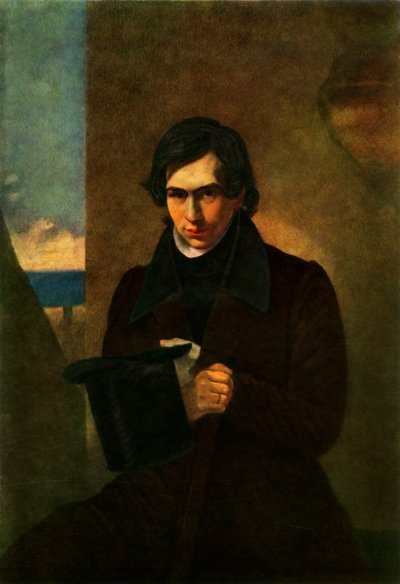 Porträt des Dichters Nestor Wassiljewitsch Kukolnik, 1836, 1965 von Antonio Molinari