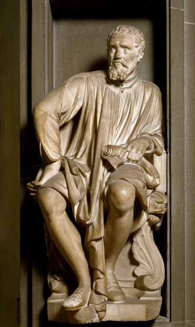 Porträt von Michelangelo Buonarroti von Antonio Novelli