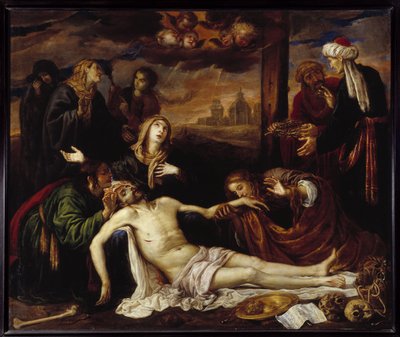 Kreuzabnahme oder Pieta von Antonio Pereda y Salgado