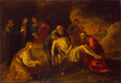 Die Grablegung Christi, zwischen 1640 und 1650 von Antonio Pereda y Salgado de