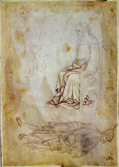 Zeichnung von Antonio di Puccio Pisano, genannt Pisanello von Antonio Pisanello