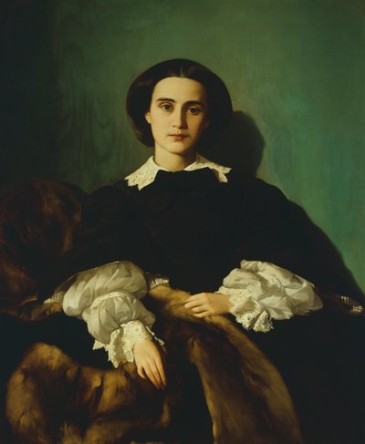 Porträt der Adligen Morrocchi von Antonio Puccinelli