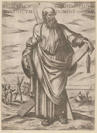 Der heilige Andreas von Antonio Tempesta