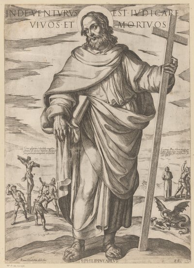 Der heilige Philippus (Serie: Christus, Maria und die Apostel) von Antonio Tempesta