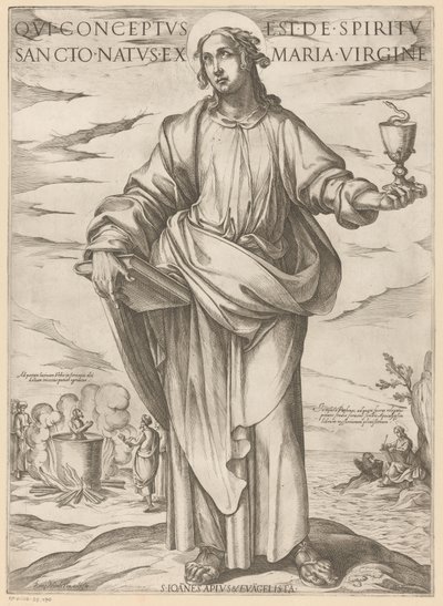 Der heilige Johannes von Antonio Tempesta