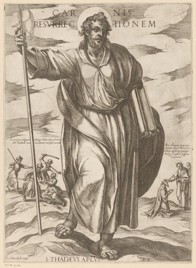 Der heilige Judas Thaddäus von Antonio Tempesta